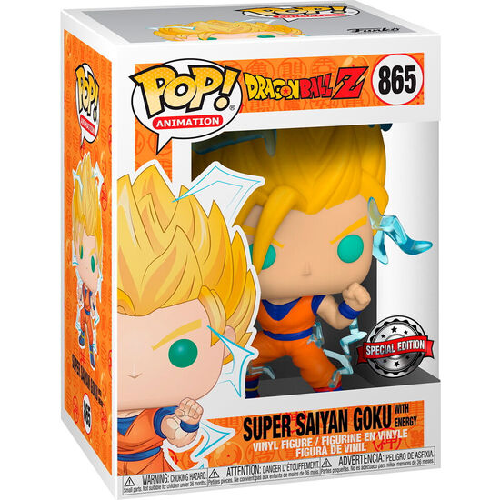 FIGURA POP DRAGON BALL Z SUPER SAIYAN GOKU EXCLUSIVE image 1