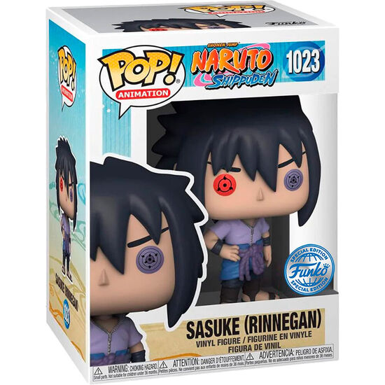 FIGURA POP NARUTO SHIPPUDEN SASUKE EXCLUSIVE image 1