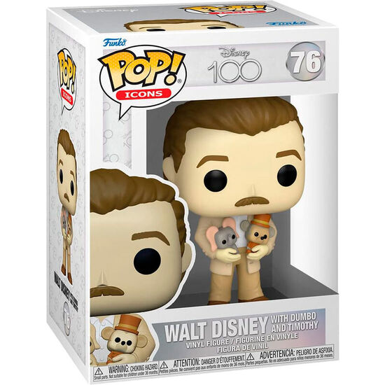 FIGURA POP DISNEY 100TH ANNIVERSARY WALT DISNEY image 0