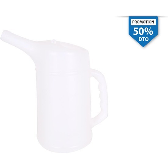 PLASTIC OIL FLASK 2L image 0