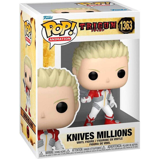 FIGURA POP TRIGUN KNIVES MILLIONS image 0