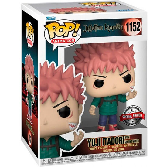 FIGURA POP JUJUTSU KAISEN ITADORI EXCLUSIVE image 0