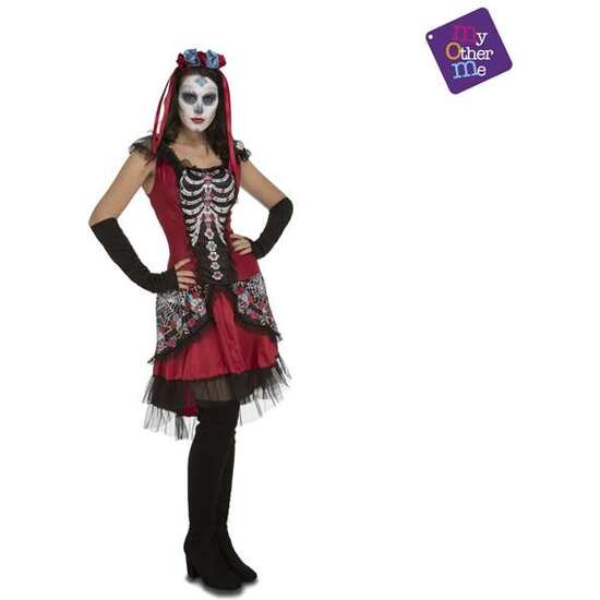 DISFRAZ SUGAR SKULL TALLA M-L image 0