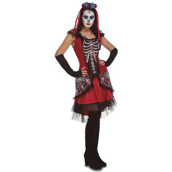 DISFRAZ SUGAR SKULL TALLA M-L image 1