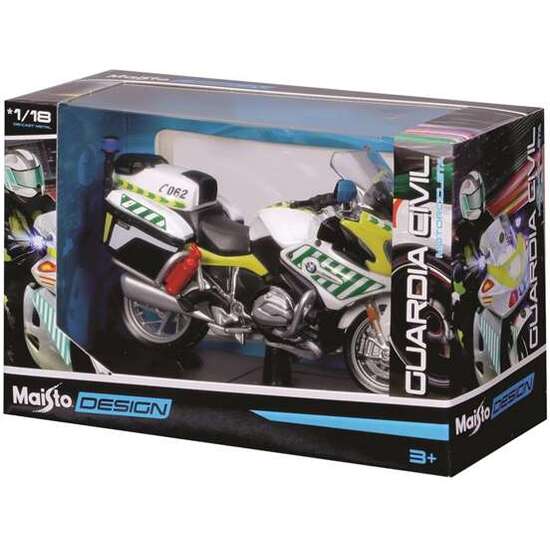 MOTO GUARDIA CIVIL BMW R 1200 RT ESCALA 1:18 image 4