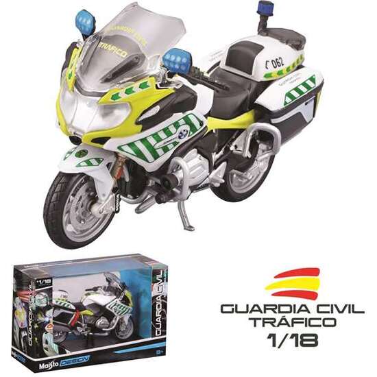 MOTO GUARDIA CIVIL BMW R 1200 RT ESCALA 1:18 image 5