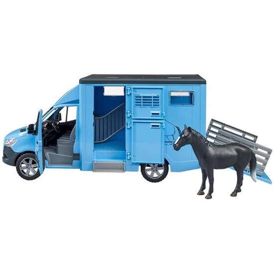 MERCEDES BENZ SPRINTER PARA TRANSPORTE EQUINO. INCLUYE 1 CABALLO. 43X17X22 CM. image 3