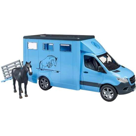 MERCEDES BENZ SPRINTER PARA TRANSPORTE EQUINO. INCLUYE 1 CABALLO. 43X17X22 CM. image 5