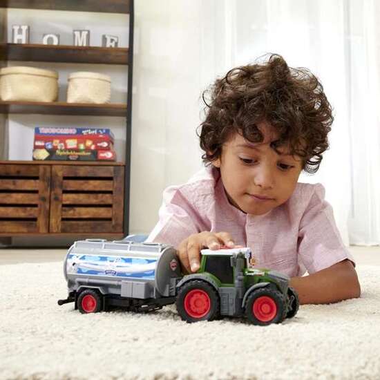 TRACTOR FENDT MAQUINA LECHE CON LUZ Y SONIDO 26 CM image 5