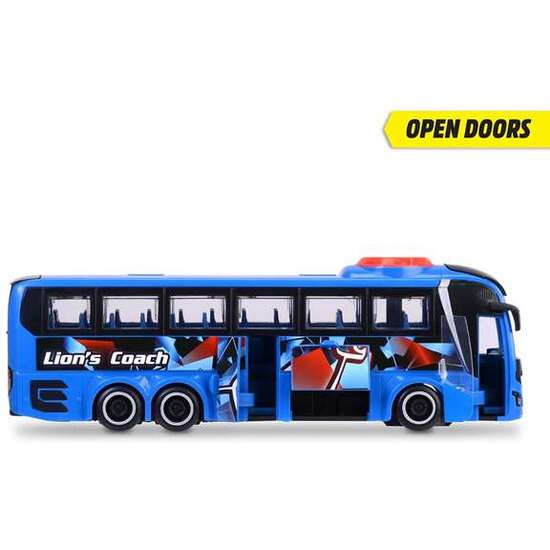 AUTOBUS EL ENTRENADOR DEL LEON MAN LION´S 27 CM CON APERTURA DE PUERTAS . image 3