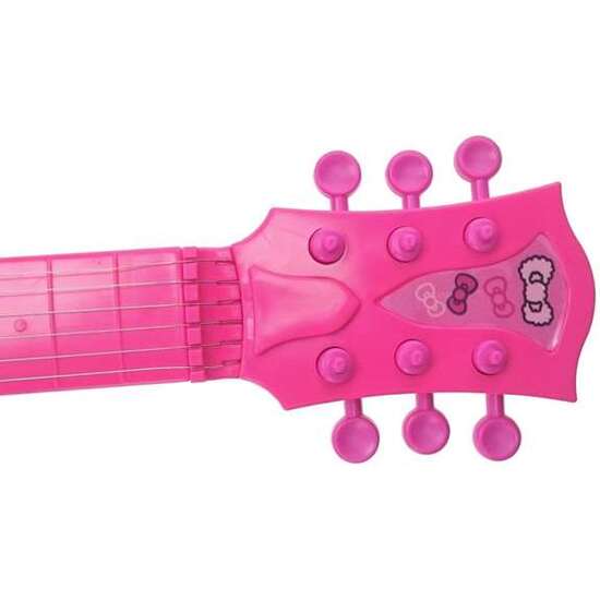 GUITARRA ELECTRONICA CON MICRO HELLO KITTY image 4