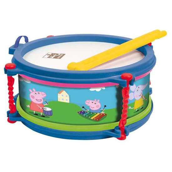 TAMBOR PEPPA PIG EN ESTUCHE 8.50X19X19 image 0