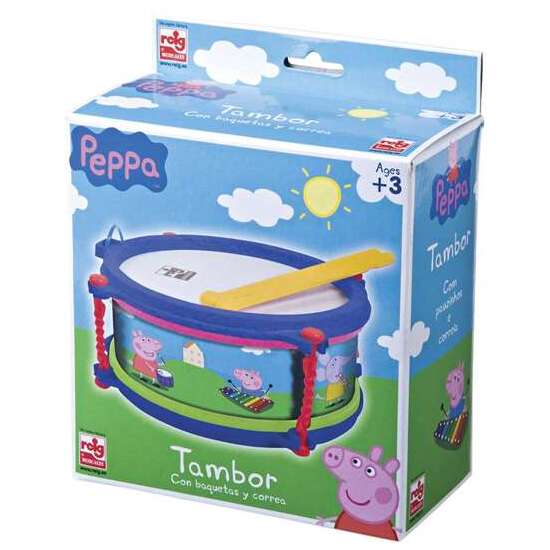 TAMBOR PEPPA PIG EN ESTUCHE 8.50X19X19 image 2