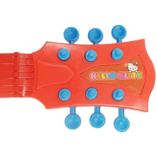 GUITARRA HELLO KITTY ELECTRONICA CON MICRO image 3