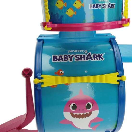 BATERIA SENCILLA C/BANQUETA BABY SHARK image 3