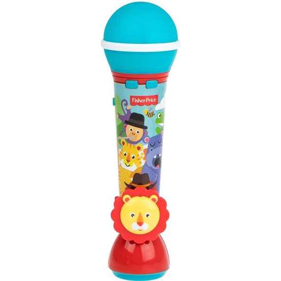 MICROFONO DE MANO FISHER PRICE ¡GRABA TU VOZ Y REPRODUCELO! image 1