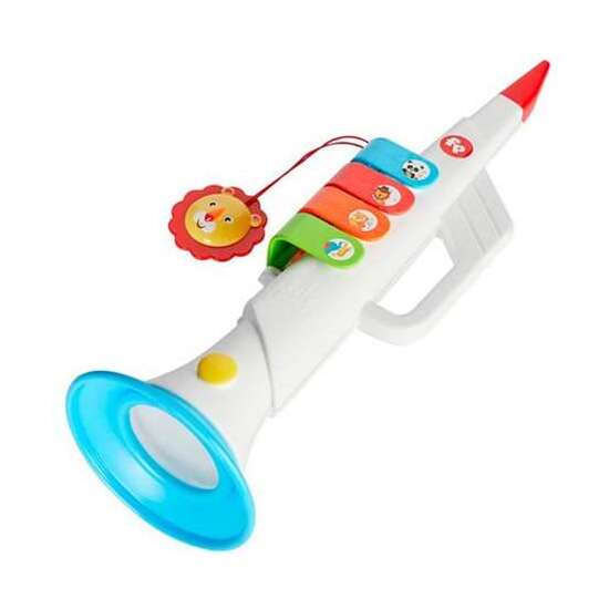 TROMPETA 4 NOTAS FISHER PRICE 9X30 CM image 0