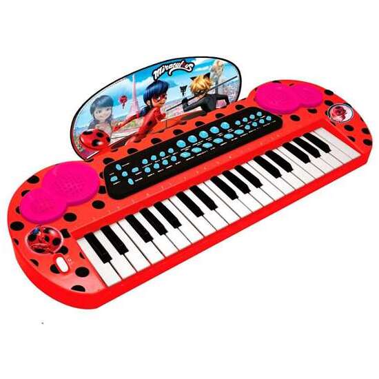 TECLADO LADY BUG CON CONEX.Y SALIDA AUDIO MP3 image 0