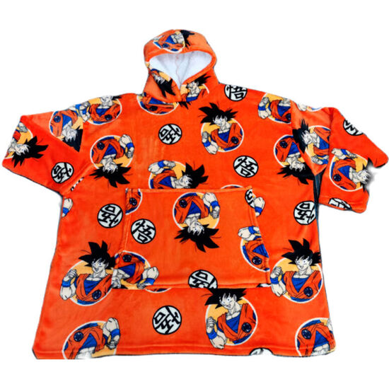 BATA SUDADERA OVERSIZE DRAGON BALL CORAL INFANTIL image 0