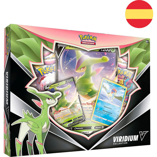 BLISTER JUEGO CARTAS COLECCIONABLES VIRIZION V POKEMON ESPAÑOL image 0