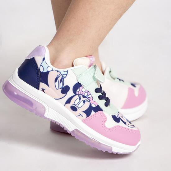 DEPORTIVA SUELA PVC CON LUCES MINNIE image 5
