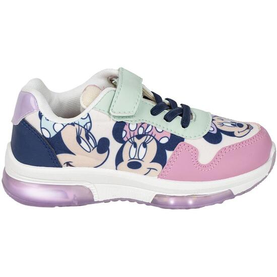 DEPORTIVA SUELA PVC CON LUCES MINNIE image 0