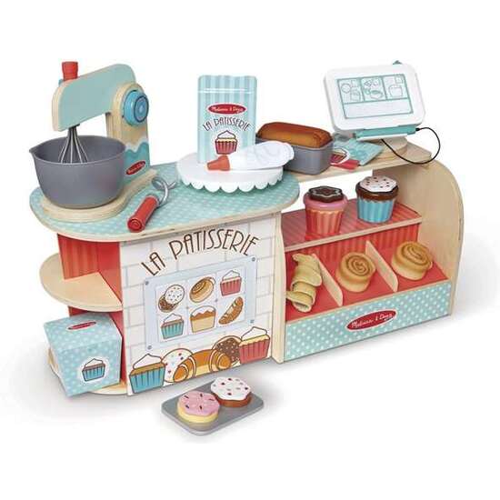 PASTELERIA - PANADERIA CON 39 PIEZAS MELISSA & DOUG 59X24X24 CM image 0