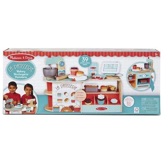 PASTELERIA - PANADERIA CON 39 PIEZAS MELISSA & DOUG 59X24X24 CM image 1