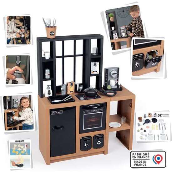 COCINA LOFT CON 32 ACCESORIOS Y MUCHAS FUNCIONES DE JUEGO. 95,7X74X29,2 CM image 1