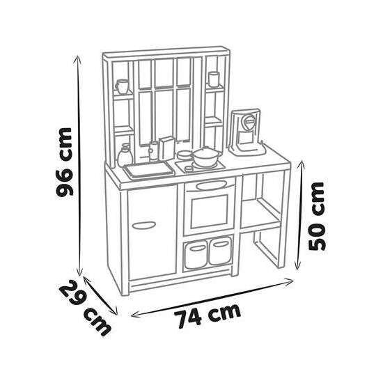 COCINA LOFT CON 32 ACCESORIOS Y MUCHAS FUNCIONES DE JUEGO. 95,7X74X29,2 CM image 2