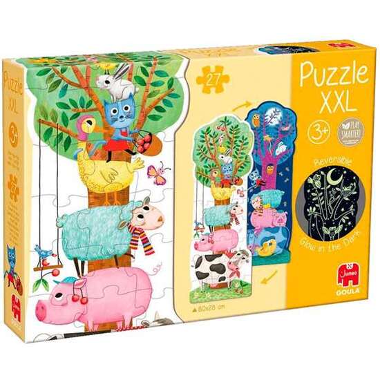 PUZZLE XXL REVERSIBLE LUZ. BRILLA EN LA OSCURIDAD.GOULA image 0