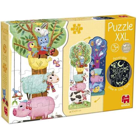 PUZZLE XXL REVERSIBLE LUZ. BRILLA EN LA OSCURIDAD.GOULA image 4