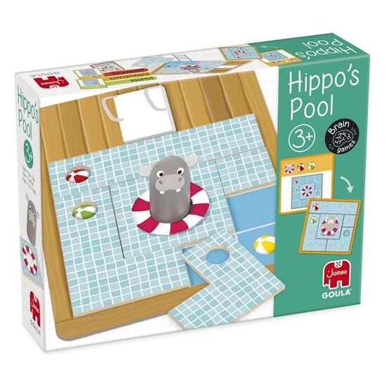 JUEGO HIPPOS POOL DE MADERA DESAROLLA LA LOGICA Y LA ORIENTACIÓN. GOULA image 0