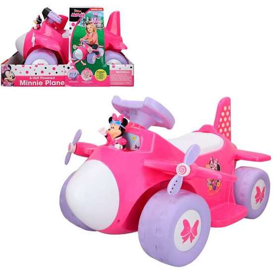 AVION BATERIA MINNIE -6V 40X68X51CM image 0