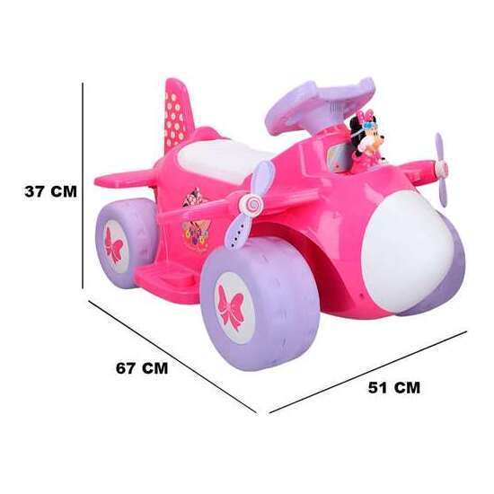 AVION BATERIA MINNIE -6V 40X68X51CM image 4