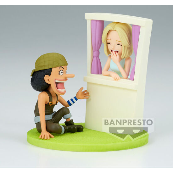 FIGURA USOPP & KAYA LOG STORIES ONE PIECE 7CM image 1