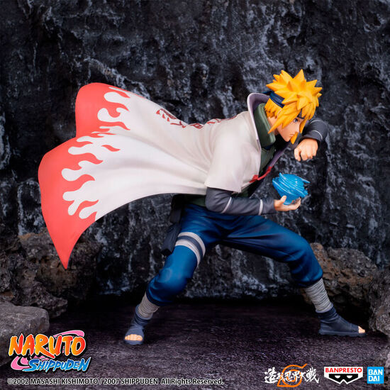 FIGURA NAMIKAZE MINATO BANPRESTO F COLOSSEUM NARUTO SHIPPUDEN 12CM image 1