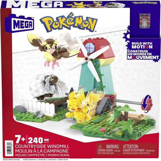 JUEGO CONSTRUCCION MEGA BLOKS POKÉMON CIUDAD DEL VIENTO. image 5