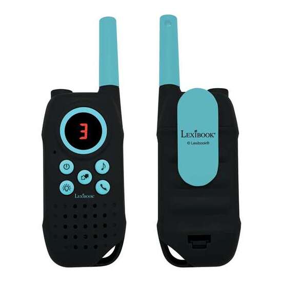 WALKIE-TALKIES LEXIBOOK ALCANCE HASTA 5 KM, CON SOPORTE CINTURÓN. 15X4X21CM image 3