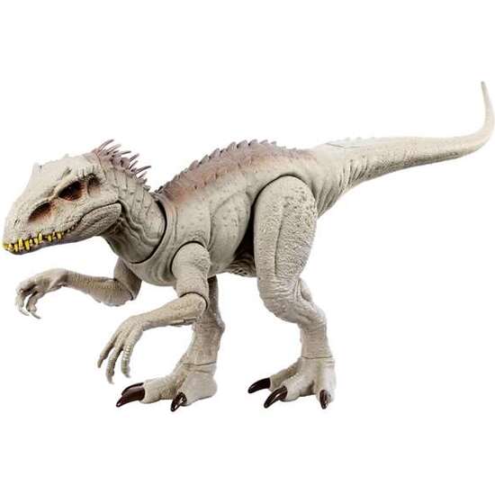 FIGURA DINOSAURIO JURASSIC WORLD REX INDOMINUS CAMÚFLATE Y DEVORA 53 CM CON SONIDOS image 1