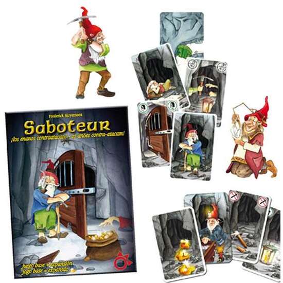 JUEGO DEL SABOTEADOR. CONSIGUE MÁXIMO DE ORO PARA GANAR (JUEGO BASE + EXPANSIÓN) image 1