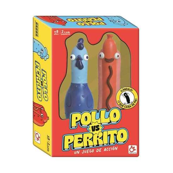 JUEGO POLLO VS PERRITO. ¿QUIÉN SERÁ EL MEJOR: POLLO O PERRITO? 26,7 X 18 X 7,5 image 2