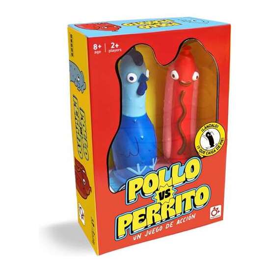 JUEGO POLLO VS PERRITO. ¿QUIÉN SERÁ EL MEJOR: POLLO O PERRITO? 26,7 X 18 X 7,5 image 3