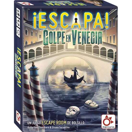 JUEGO ESCAPE ROOM ESCAPA. GOLPE EN VENECIA image 0