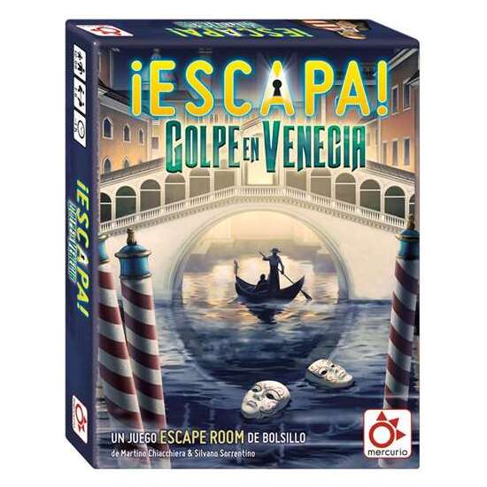 JUEGO ESCAPE ROOM ESCAPA. GOLPE EN VENECIA image 1