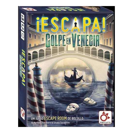 JUEGO ESCAPE ROOM ESCAPA. GOLPE EN VENECIA image 2