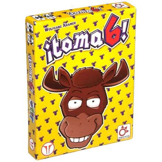 JUEGO ¡TOMA 6! EDICIÓN CLÁSICA, 10 CARTAS PARA JUGAR EN UNA DE LAS 4 FILAS image 0