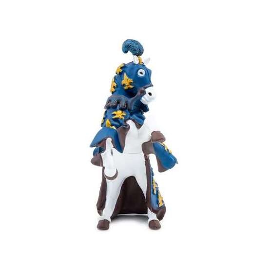 FIGURA CABALLO PRINCIPE FELIPE AZUL 13,3X5,8X8,2CM image 3