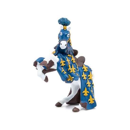 FIGURA CABALLO PRINCIPE FELIPE AZUL 13,3X5,8X8,2CM image 4