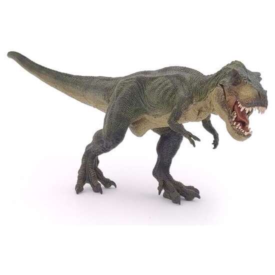 FIGURA DINOSAURIO T-REX VERDE CORREDOR 7X32X13,3CM image 3